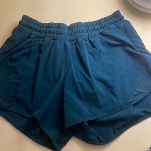 Size 6, 4 inch lululemon shorts